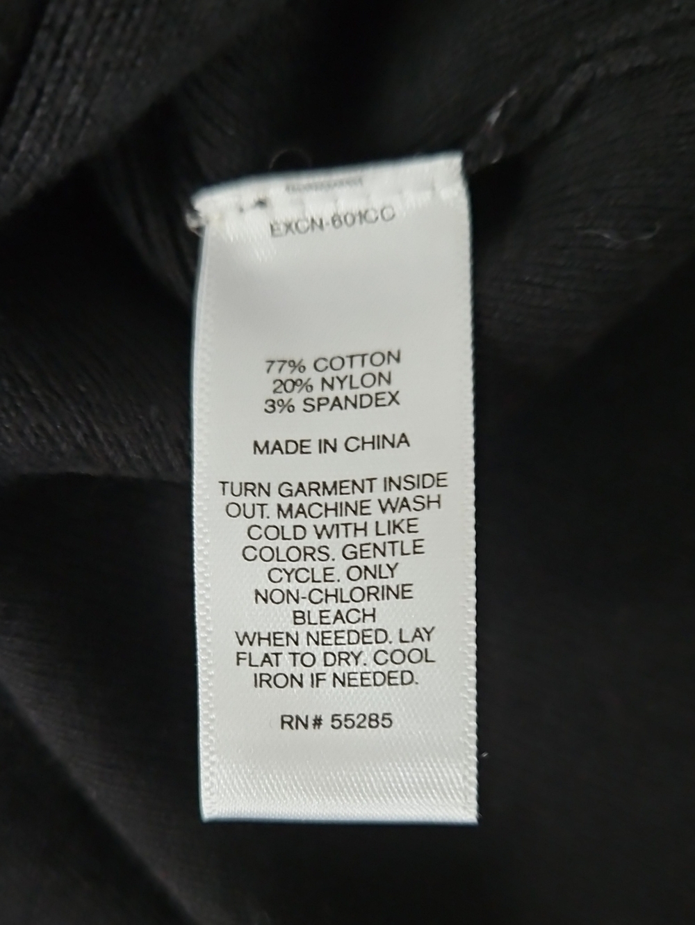 Express Black Ruffle Lace-Up V-Neck Tank - Picture 3 of 5